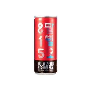 Напиток газированный 815 Cola Zero, Woongjin, ж/б 250 мл