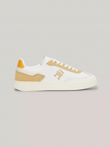 TH Logo Mixed Texture Sneaker