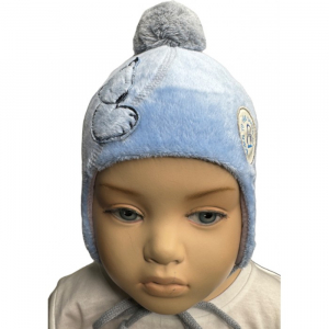 2668-1 Шапка зимняя для мальчиков TuTu