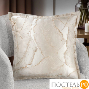 ESTIA АЛЕССИЯ экрю/золот. Декоративная Подушка 45х45, 1 пр., полиэстер