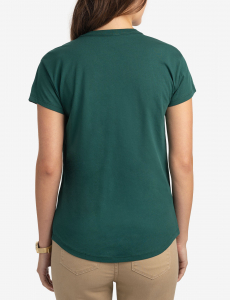 USPA TONAL APPLIQUE DROPPED SHOULDER T-SHIRT