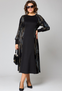 Платье EVA GRANT 7220М чёрный