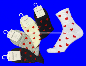 AMIGOBS носки женские с принтом 