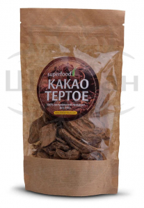 Какао тертое натуральное кусочками, 200 гр