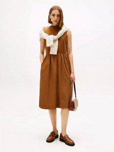 Sleeveless Mix Media Dress
