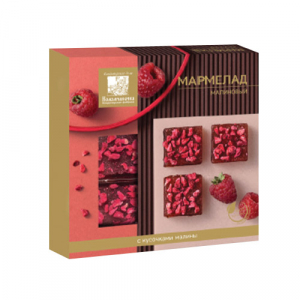 Мармелад фруктовый Малиновый 0,110  (12шт/кор)