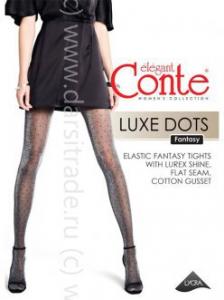 Колготки женские Fantasy Luxe Dots Conte Дроп