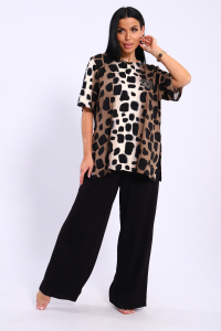 Трикотажный костюм из вискозы - 393