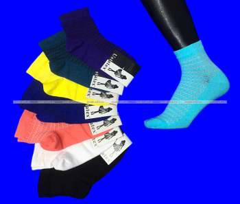 ЮстаТекс носки женские 2с2 хлопок с лайкрой