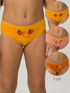 GULB3301/1(3) трусы для девочек (3 шт в кор.)