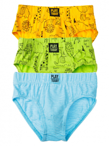 Трусы-брифы для мальчика, 3 шт. в комплекте