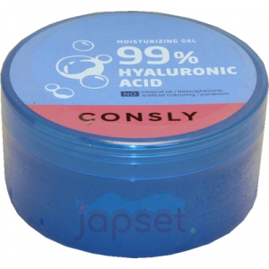 Consly Hyaluronic Acid 99% Увлажняющий многофункциональный гель с гиалуроновой кислотой, 300 мл