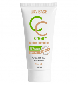 Крем тональный СС LUXVISAGE бежевый 20 beige