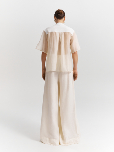 Футболка комбинированная