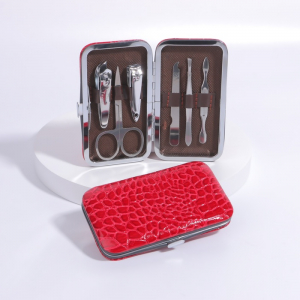 Набор маникюрный «Крокодил», 6 предметов, МИКС