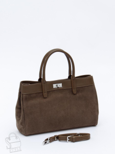 Сумка женская кожаная 999010NN gray Natale Navetta