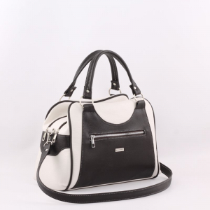 Сумка 989 фактурный кокосовый+шоколад АКЦИЯ