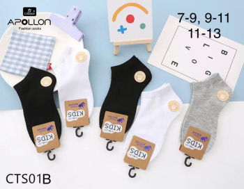 Носки детские унисекс  (5 пар) арт.CTS01-B(разм 7-9)