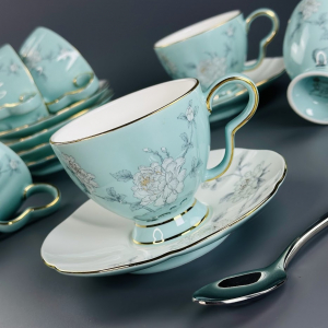 555-128 Чайный набор 12пр. 220мл  SABRINAв под.уп.(х6)Костяной фарфор