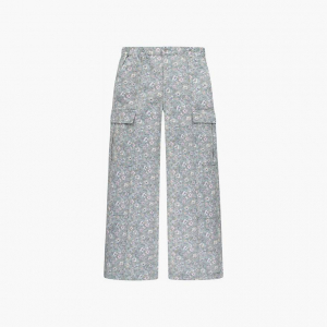High Rise Baggy Cargo Pants Big Girls 7-16