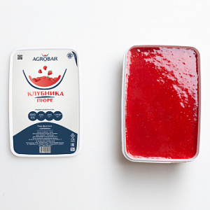 Пюре Клубника Agrobar (Агробар) замороженное, 250 г