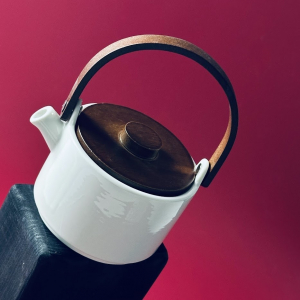 235-059 Чайник заварочный 420мл TROPICAL в под.уп.(х36)Фарфор