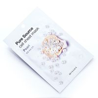 Осветляющая тканевая маска для лица с жемчугом от MISSHA 21 гр / MISSHA PURE SOURCE SHEET MASK - PEARL 21gr