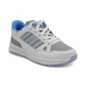 Женские кроссовки 6020-9 бело голубые