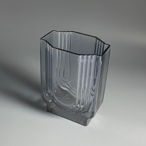 200-192 Декоративная ваза для цветов 21см в под.уп.(х8)Стекло