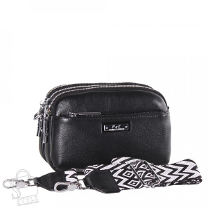 Сумка женская кожаная 0789CH black Polina&Eiterou в Новосибирске