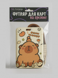 Футляр для карт с брелоком ПО ПЛАНУ. 