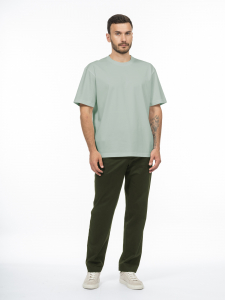 Футболка из премиального мерсеризованного хлопка и шёлка