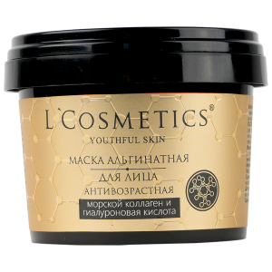Маска альгинатная для лица «Антивозрастная» – серия Youthful skin – 25 г