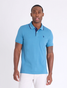 SLIM FIT STRETCH SOLID PIQUE POLO SHIRT
