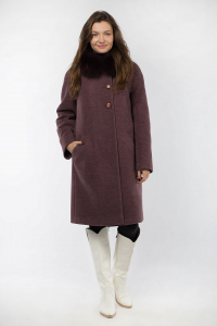 02-3011 Пальто женское утепленное