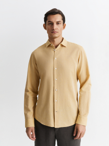 Рубашка из хлопка и льна