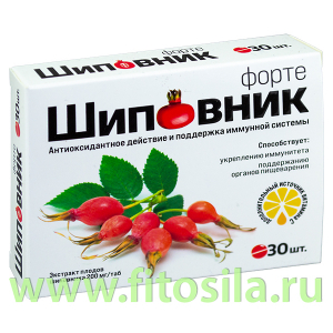 Шиповник форте таб. 580 мг №30 БАД