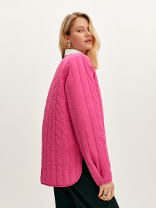 Куртка с вертикальной стежкой