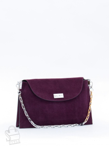 Сумка женская кожаная 98214-3MSS purple Velina Fabbiano-Safenta