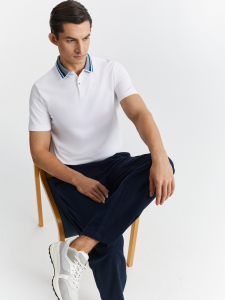 Поло из 100% хлопка