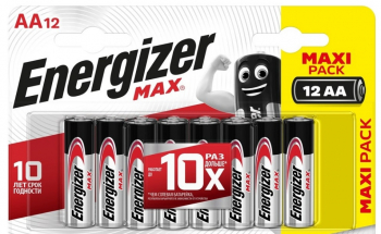 ENERGIZER LR6 блистер по 12шт, 1бат