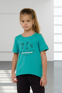 футболка для девочки Д 095/1-21 -50%
