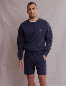 WHITE LABEL FRENCH TERRY RAGLAN PULLOVER SWEATSHIRT