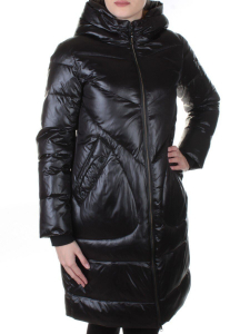 002 BLACK Пальто женское зимнее Snow Grace (200 гр. холлофайбер)