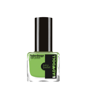 Лак для ногтей Bad Doll BelorDesign зеленый 302 салатовый