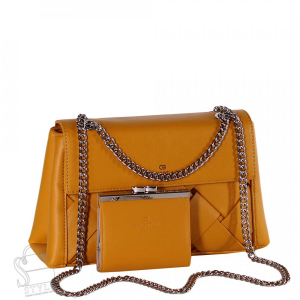 Сумка женская  012309078 yellow Crisbella/30 в Новосибирске