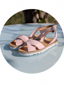 Босоножки от испанского производителья Ab.Zapatos Cruz-Yute rosa АКЦИЯ