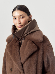 Экошуба с мембраной и утеплителем