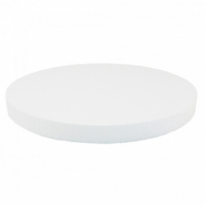 Подложка высокой прочности для торта 28см, высота 2см  (пенопласт)