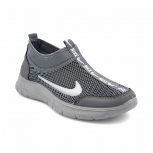 Кроссовки текстильные 08-4 серые